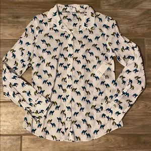 NWT Crown & Ivy Button Down Shirt Size XS